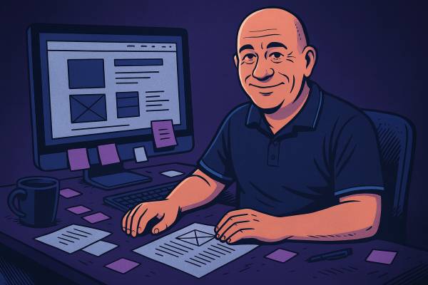 Webdesigner Comic Torsten Klein